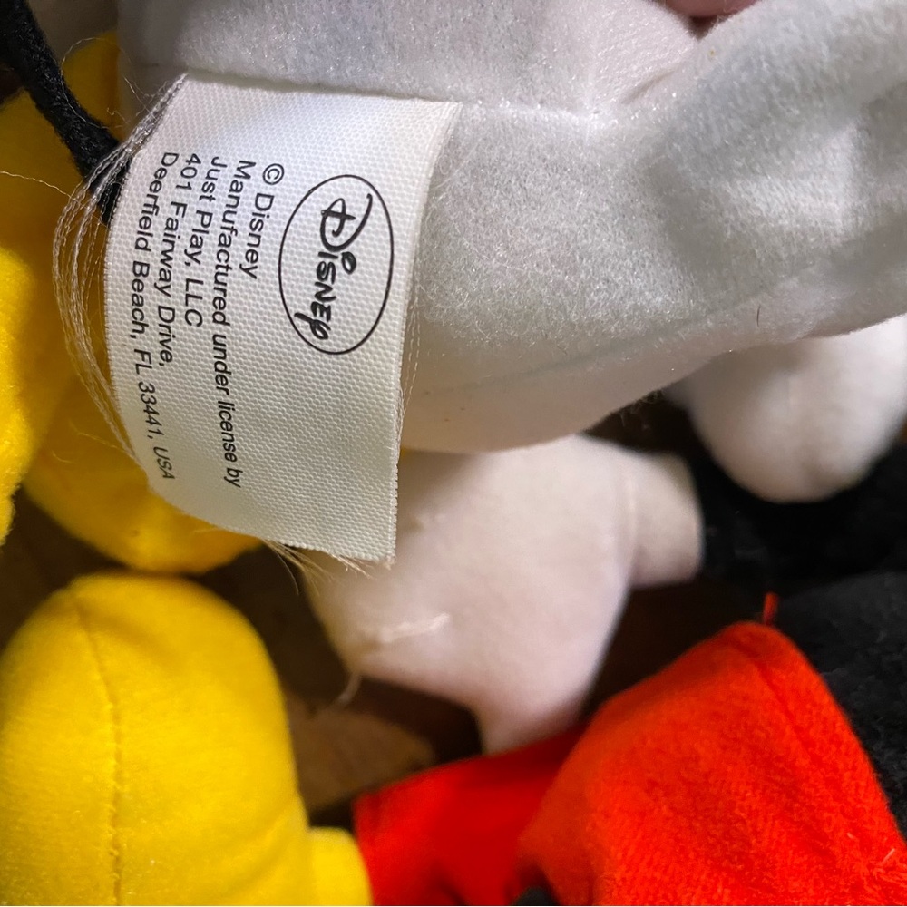Disney Plush set of 3 Mickey, Minnie, and Donald Duck 11” - Picture 7 of 9